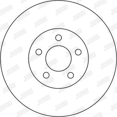 Jurid 562136J - Bremžu diski www.autospares.lv