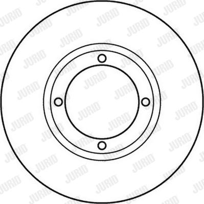 Jurid 562138J - Bremžu diski www.autospares.lv