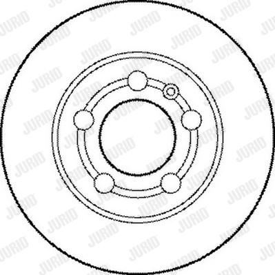 Jurid 562177J - Bremžu diski www.autospares.lv