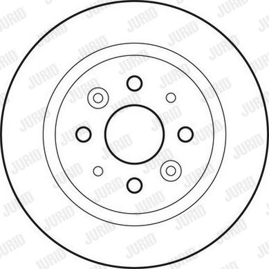 Jurid 562815JC - Bremžu diski www.autospares.lv