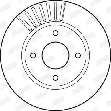 Jurid 562811JC - Bremžu diski www.autospares.lv