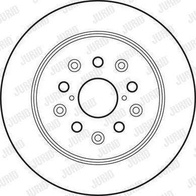 Jurid 562830JC - Bremžu diski www.autospares.lv