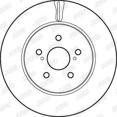 Jurid 562824JC - Bremžu diski www.autospares.lv