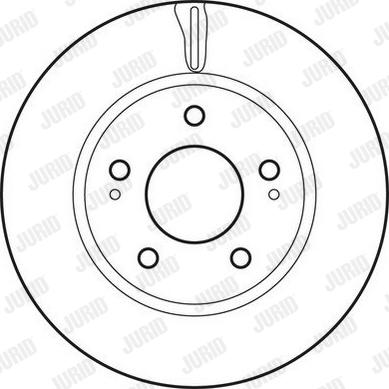 Jurid 562820JC - Bremžu diski www.autospares.lv