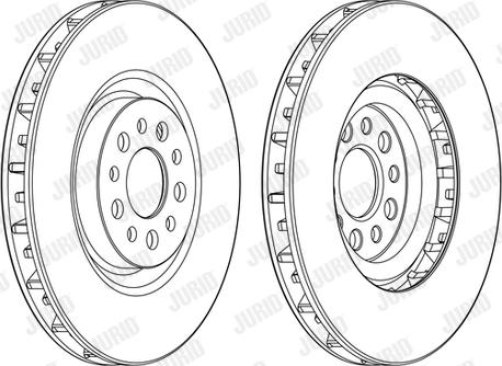 Jurid 562394J - Bremžu diski autospares.lv