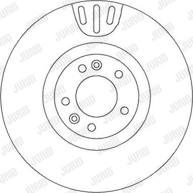 Jurid 562398JC - Bremžu diski www.autospares.lv