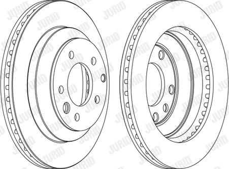 Jurid 562393JC-1 - Bremžu diski autospares.lv