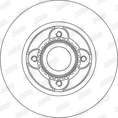 Jurid 562366JC - Bremžu diski autospares.lv