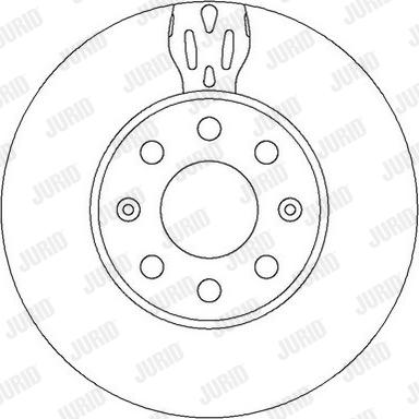 Jurid 562304J - Bremžu diski autospares.lv