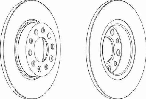 Jurid 562301J - Bremžu diski www.autospares.lv