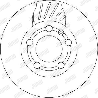 Jurid 562307J - Brake Disc www.autospares.lv