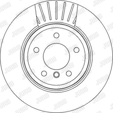 Jurid 562319J - Bremžu diski www.autospares.lv