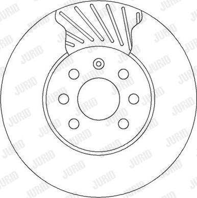 Jurid 562315J - Bremžu diski autospares.lv