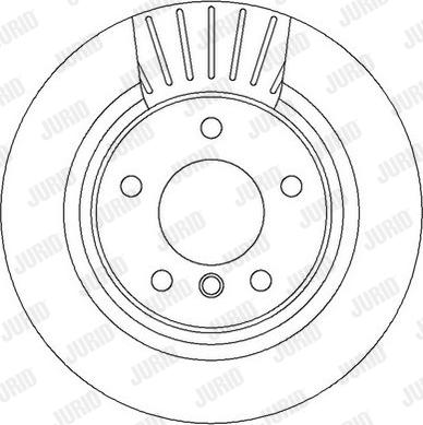 Jurid 562316J - Bremžu diski autospares.lv