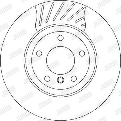 Jurid 562318J - Bremžu diski www.autospares.lv