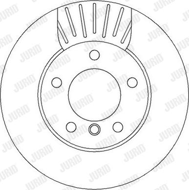 Jurid 562313JC-1 - Bremžu diski www.autospares.lv