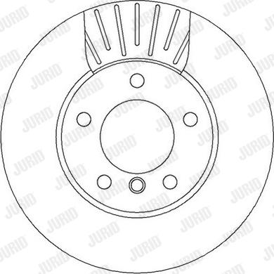 Jurid 562317JC-1 - Bremžu diski www.autospares.lv