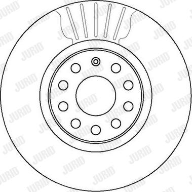 Jurid 562387J - Bremžu diski www.autospares.lv