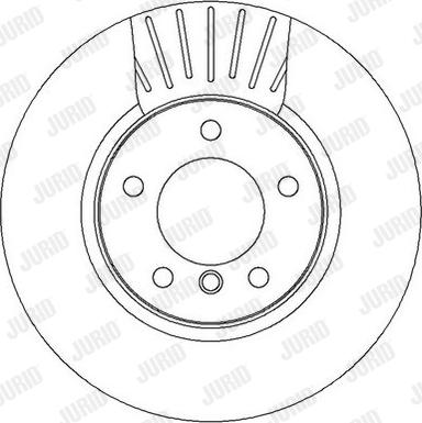 Jurid 562320J - Bremžu diski autospares.lv