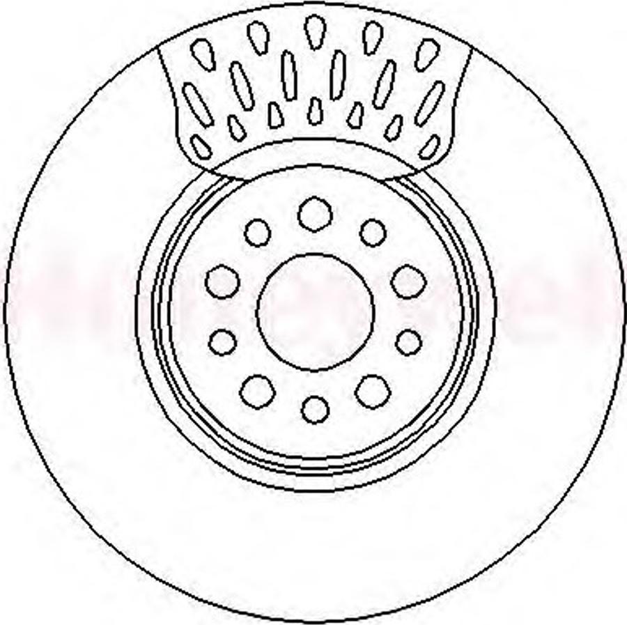 Jurid 562328J - Bremžu diski autospares.lv