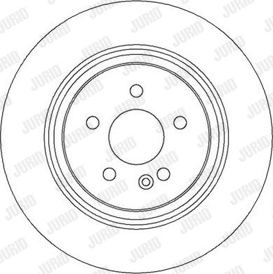 Jurid 562323J-1 - Bremžu diski www.autospares.lv