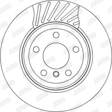 Jurid 562327J - Bremžu diski www.autospares.lv