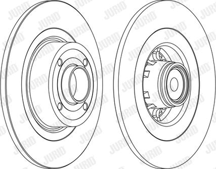 Jurid 562379J-1 - Bremžu diski autospares.lv