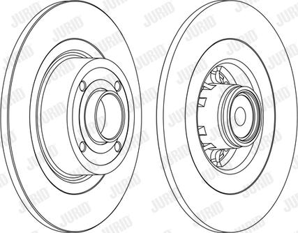 Jurid 562379JC-1 - Bremžu diski autospares.lv