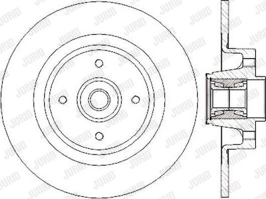 Jurid 562379J - Bremžu diski autospares.lv