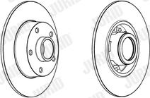 Jurid 562371JC - Bremžu diski www.autospares.lv