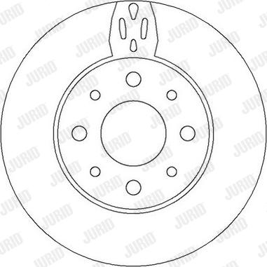 Jurid 562296JC - Bremžu diski www.autospares.lv