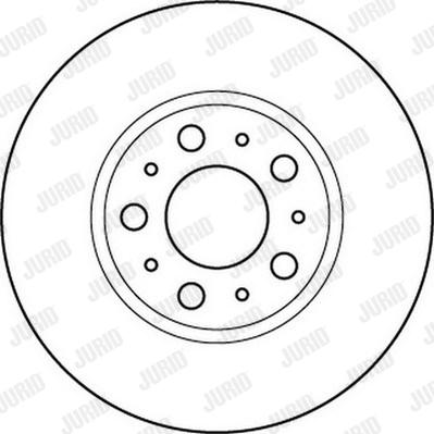 Jurid 562244J - Bremžu diski www.autospares.lv