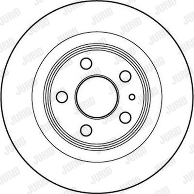 Jurid 562246J - Bremžu diski www.autospares.lv