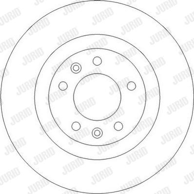 Jurid 562253J - Bremžu diski www.autospares.lv