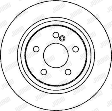 Jurid 562257J - Bremžu diski www.autospares.lv