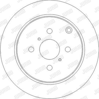 Jurid 562261J-1 - Brake Disc www.autospares.lv