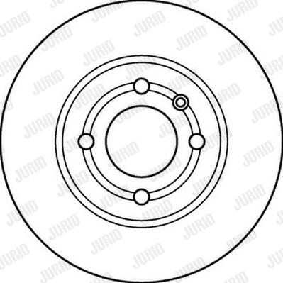 Jurid 562209J - Bremžu diski www.autospares.lv