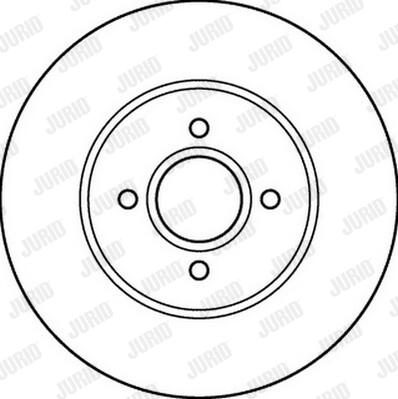 Jurid 562206JC-1 - Bremžu diski www.autospares.lv