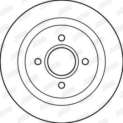 Jurid 562208J - Bremžu diski www.autospares.lv