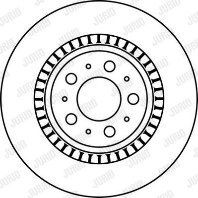 Jurid 562218J - Bremžu diski autospares.lv