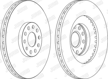 Jurid 562239J - Bremžu diski autospares.lv