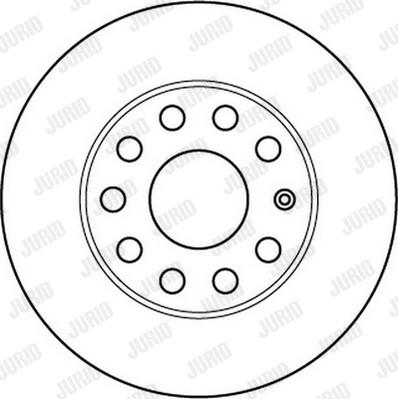 Jurid 562238JC-1 - Bremžu diski www.autospares.lv