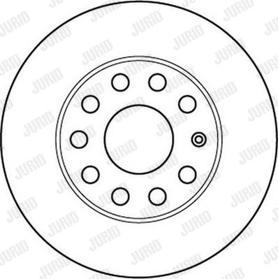 Jurid 562238J - Тормозной диск www.autospares.lv