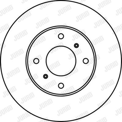 Jurid 562232JC-1 - Bremžu diski www.autospares.lv