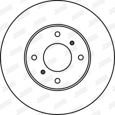 Jurid 562232J - Bremžu diski www.autospares.lv