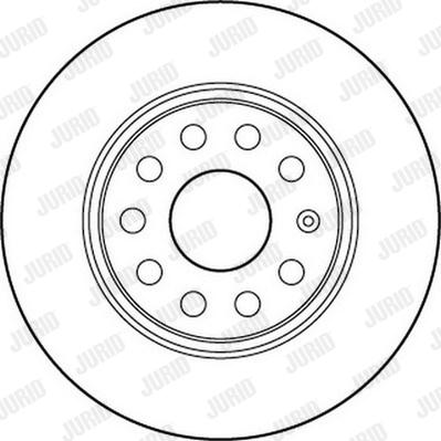 Jurid 562237J - Bremžu diski autospares.lv