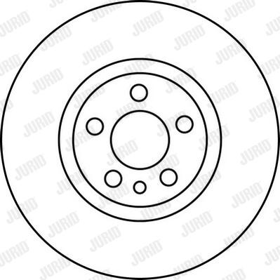 Jurid 562224JC-1 - Bremžu diski autospares.lv