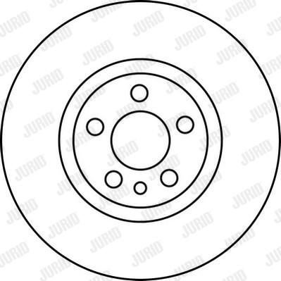 Jurid 562224J - Bremžu diski autospares.lv