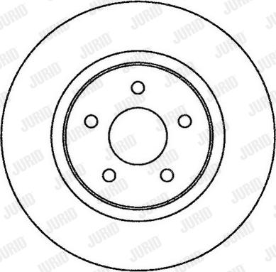 Jurid 562270J - Bremžu diski autospares.lv