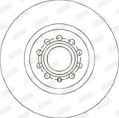 Jurid 562277J - Bremžu diski www.autospares.lv